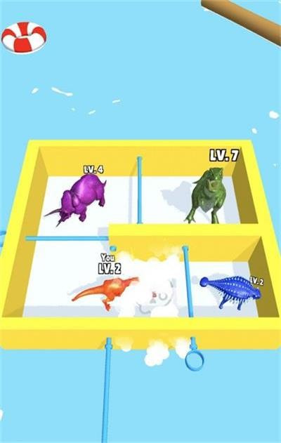 拔销斗龙Dino Merge Maze2