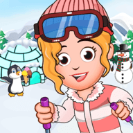 我的家乡滑雪场（My Family Town Ski Resort Fun）_logo